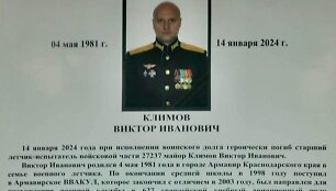 Per i&scaron;puolį žuvo vir&scaron; jūros numu&scaron;to Rusijos lėktuvo Il-22M vadas
