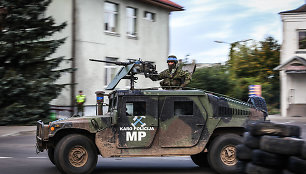 Klaipėdos krašte prasideda Karo policijos pratybos „Šerifas“.