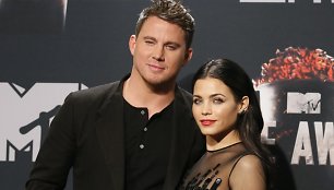 Channingas Tatumas su žmona Jenna Dewan