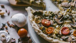 vegani&scaron;ką maistą &scaron;ventėms siūlantys &bdquo;Eat My Veggies&ldquo; i&scaron;garsėjo savo daržovių bei grybų pyragais