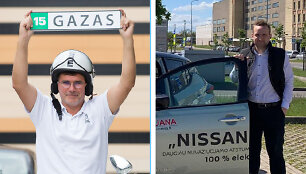 &bdquo;Ivuana-15min GAZAS&ldquo; komanda startuos elektromobilių lenktynėse: Žilvinas Pekarskas ir Dovydas Brazys