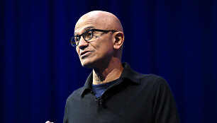 &bdquo;Microsoft&ldquo; generalinis direktorius Satya Nadella / Sven Hoppe / dpa/picture-alliance