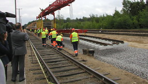 Projekto „Rail Baltic“ darbus Lietuvos teritorijoje planuojama baigti iki 2015-ų metų