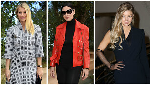 Gwyneth Paltrow, Monica Bellucci, Fergie ir Rita Ora