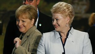 Angela Merkel ir Dalia Grybauskaitė