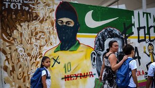 Grafičiai Brazilijos miestuose