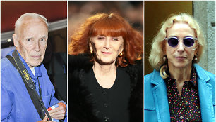 Billas Cunninghamas, Sonia Rykiel, Franca Sozzani 