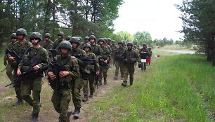 Lietuvos kariai kartu su sajungininkais &bdquo;Anakonda&ldquo; pratybose