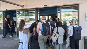 Lietuviai pasiekė Jordanijos Al Akabos (Karaliaus Huseino) oro uostą, i&scaron; kurio bus i&scaron;skraidinti į Vilnių