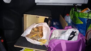 Gintaras, konfiskuotas i&scaron; jį vežusios rusės