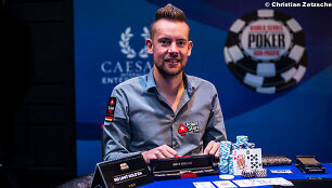 George'as Danzeris i&scaron;kovojo jau trečiąją WSOP apyrankę &scaron;iemet 