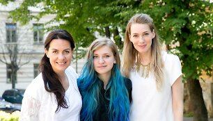 Vaida Venckute, Viktorija Jasiūnaitė ir Eglė Grėbliauskaitė