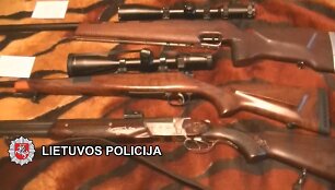 Klaipėdoje i&scaron;ai&scaron;kinta nelegaliai veikusi ginklų taisykla. 