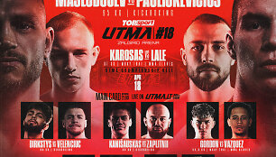 Atnaujintas &bdquo;UTMA 18&ldquo; kovų sąra&scaron;as