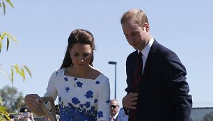 Princas Williamas ir Kembridžo hercogienė Catherine