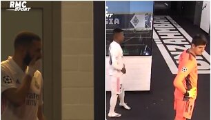 K.Benzema ragino komandos draugą nežaisti su V.Junioru