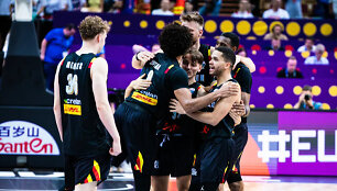 Belgijos krep&scaron;ininkai i&scaron;kovojo pirmą pergalę Europos čempionate.