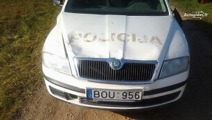 Policijos &bdquo;&Scaron;koda Octavia&ldquo;