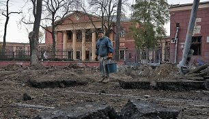 Rusijos raketa smogė Odesos meno muziejui