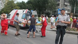 Avarijos vietoje