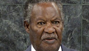 Zambijos prezidentas Michaelas Sata