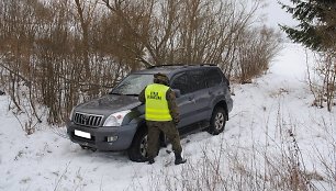 Lenkijoje sulaikytas lietuvis su vogta „Toyota“