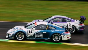 Didžiosios Britanijos &bdquo;Porsche Carrera&ldquo; varžybos &bdquo;Croft&ldquo; trasoje