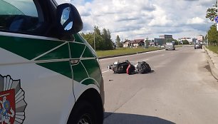 Kaune avariją sukėlė vairuotojo pažymėjimo neturintis jaunuolis