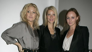 Kate Hudson, Gwyneth Paltrow ir Stella McCartney