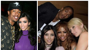 Nickas Cannonas ir Kim Kardashian 2007-aisiais