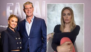 Kristina Meseguer su vyru Enrique