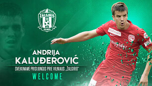 Naujasis Vilniaus &bdquo;Žalgirio&ldquo; pirkinys &ndash; Andrija Kaludjerovičius