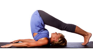 Halasana poza