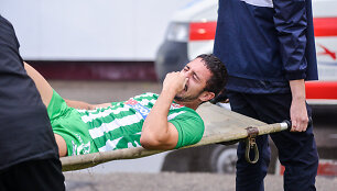 Jorge'as Chula patyrė sunkią traumą