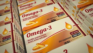 Omega 3 papildai (asociatyvinė nuotr.)