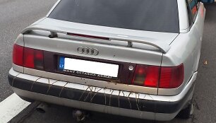 Policija persekiojo pavojingai manevruojantį bėglį