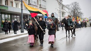 Tel&scaron;iuose i&scaron;kilmingai paminėtas Atkurtos Lietuvos &scaron;imtmetis