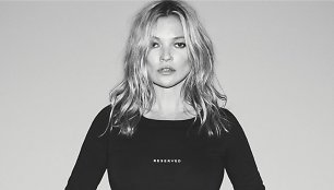 Kate Moss įvaizdis „Reserved“ fotosesijoje