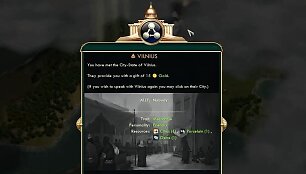 Vilnius žaidime &bdquo;Civilization V&ldquo;