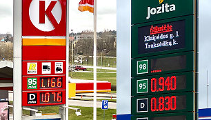 Degalinės „Circle K“ ir „Jozita“