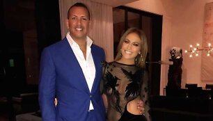 Jennifer Lopez ir Alexas Rodriguezas 