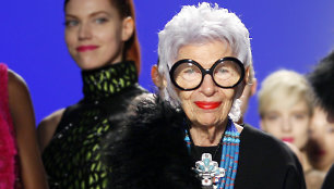 Mados ikona Iris Apfel