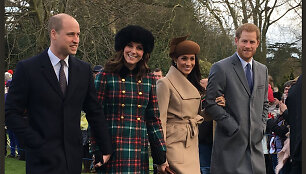 Princas Williamas, Kembridžo hercogienė Catherine,  Sasekso hercogienė Meghan ir princas Harry