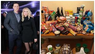 Natalija Bunkė su mylimuoju Edgaru apsipirko Lenkijoje