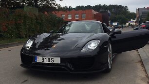 &bdquo;Porsche 918 Spyder&ldquo; Lietuvoje
