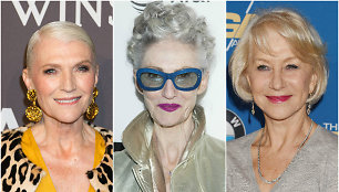 Maye Musk, Linda Rodin ir Helen Mirren