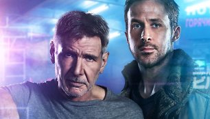 Harrisonas Fordas ir Ryanas Goslingas filme „Bėgantis skustuvo ašmenimis 2049“