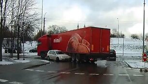 Incidentas prie RIMI Vilniuje