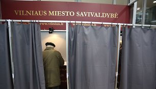 Išankstinis balsavimas Vilniuje