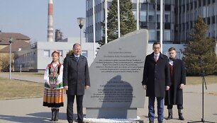 Lietuvos ir Lenkijos premjerai Saulius Skvernelis ir Mateuszas Morawieckis